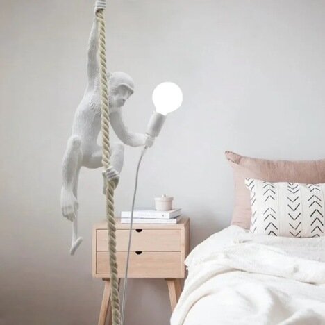 Pendul Monkey White, 1 surse de iluminare